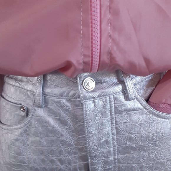 naked wardrobe los angeles, XS, Faux Reptile Rayon Blend Jeans - Picture 10 of 11